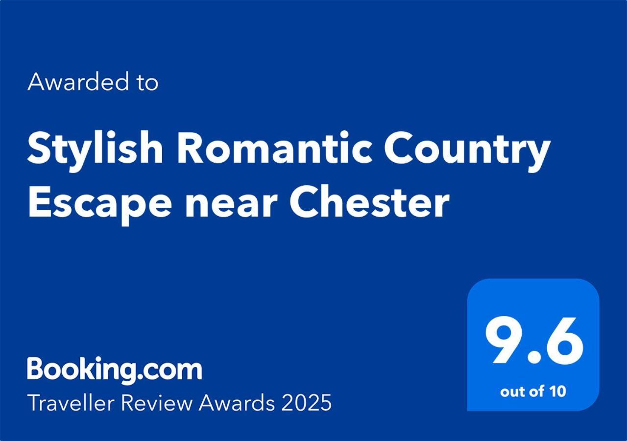 Stylish Romantic Country Escape Near Chester Christleton Екстериор снимка